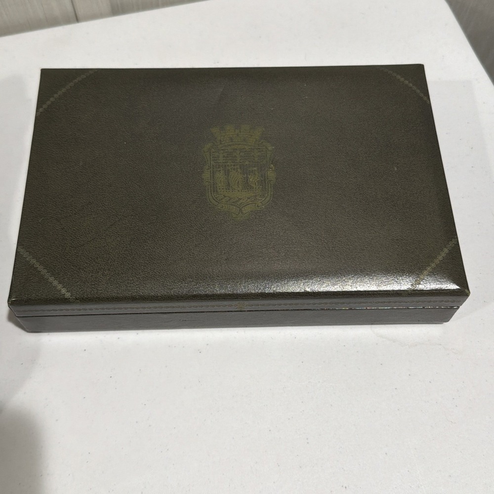 Vintage 1960s Swank "Design Philipp" Cufflink Valet Box (Made in Sweden)
